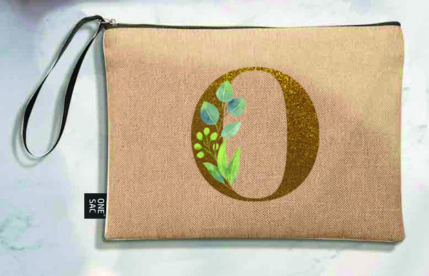 Sac à main Lettre O (Modèles variés) (25 × 18 × 1 cm)
